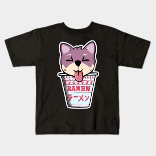 Ramen Dog Kids T-Shirt